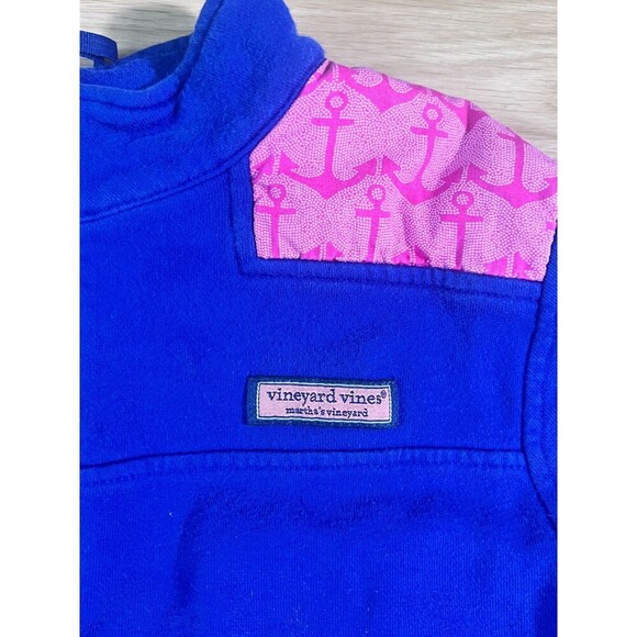 Vineyard Vines Marthas Vineyard Girls Purple Pink Sweater Size L - Picture 2 of 6